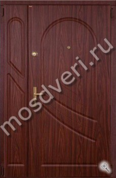 Входная дверь для загородного дома с покрытием МДФ МДД-1121 - купить от производителя Мосдвери Входная дверь для загородного дома с покрытием МДФ МДД-1121